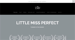 Desktop Screenshot of littlemissperfectmovie.com